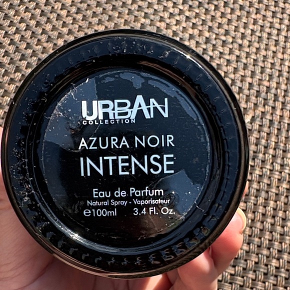 EMPTY BOTTLE Azzaro Most Wanted Intense Black Textured Bottle empty 3.4 oz - Picture 2 of 4